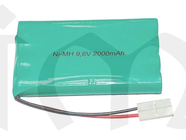 Akupack NiMH  AA 9,6V/2000mAh