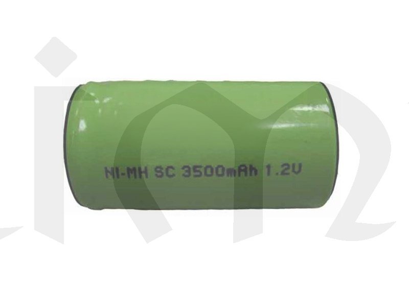 Nabíjecí článek NiMH SC 1,2V/3500mAh pásk.vývody 44x22mm