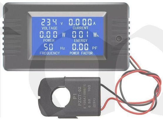 PZEM022- multitester wattmetr V-A-P-F-cosfí